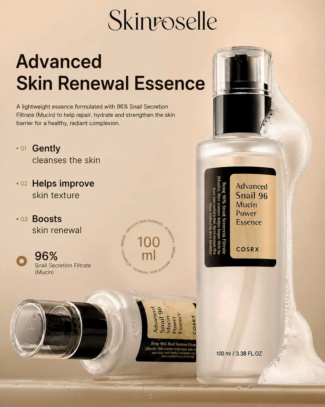 Advanced Snail 96 Mucin Power Essence 100ml