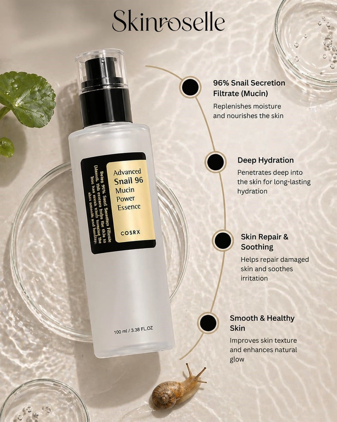 Advanced Snail 96 Mucin Power Essence 100ml